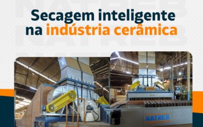 Secagem inteligente na indústria cerâmica, 10 a 40 toneladas por hora