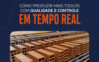 Como produzir mais tijolos com qualidade e controle em tempo real