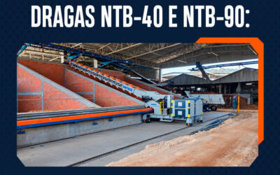 Dragas NTB 40 e NTB 90: mais capacidade para uma operação com menor intervenção